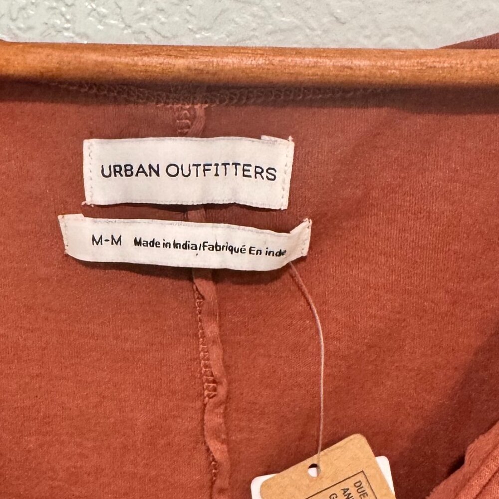 Urban Outfitters 100% Cotton Terra Cotta Tank Size M - Picture 3 of 8